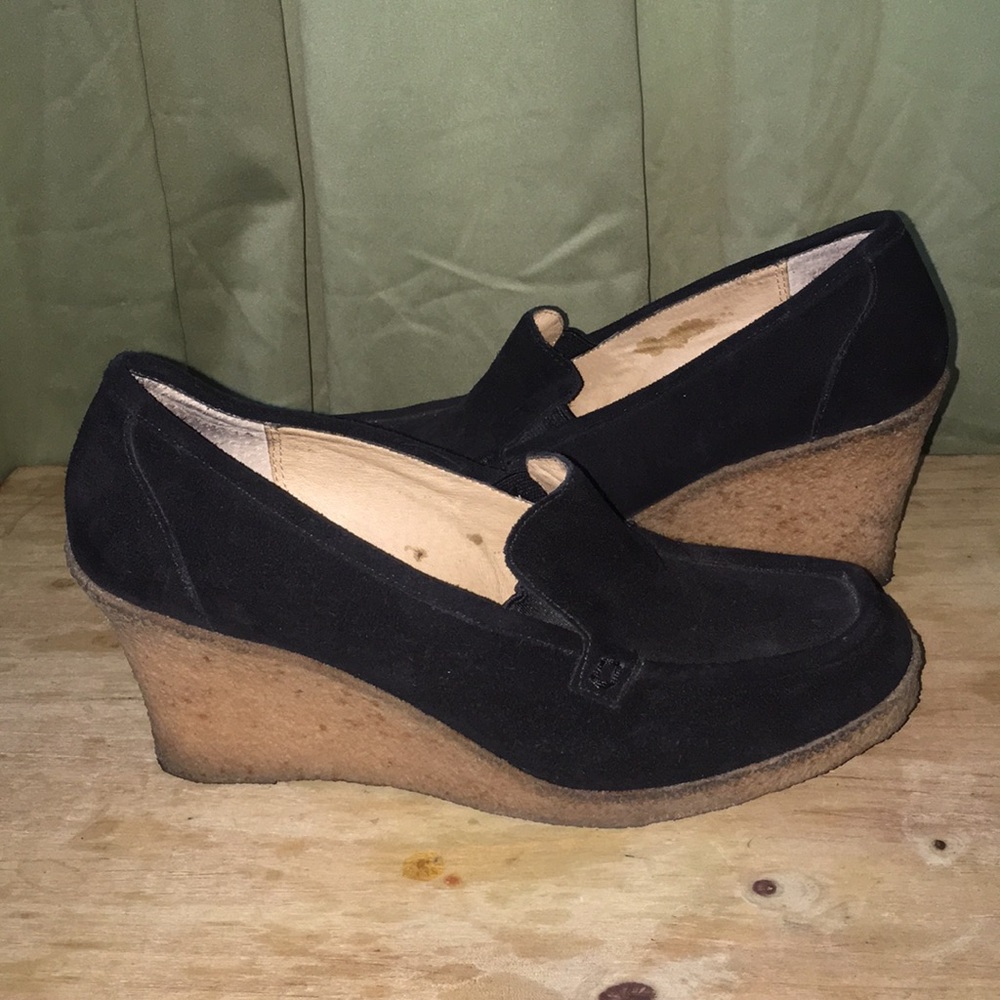 MICHAEL KORS Suede Wedges